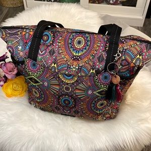 NEW! The Sak Rainbow Wanderlust Sakroots Tacoma Large Tote